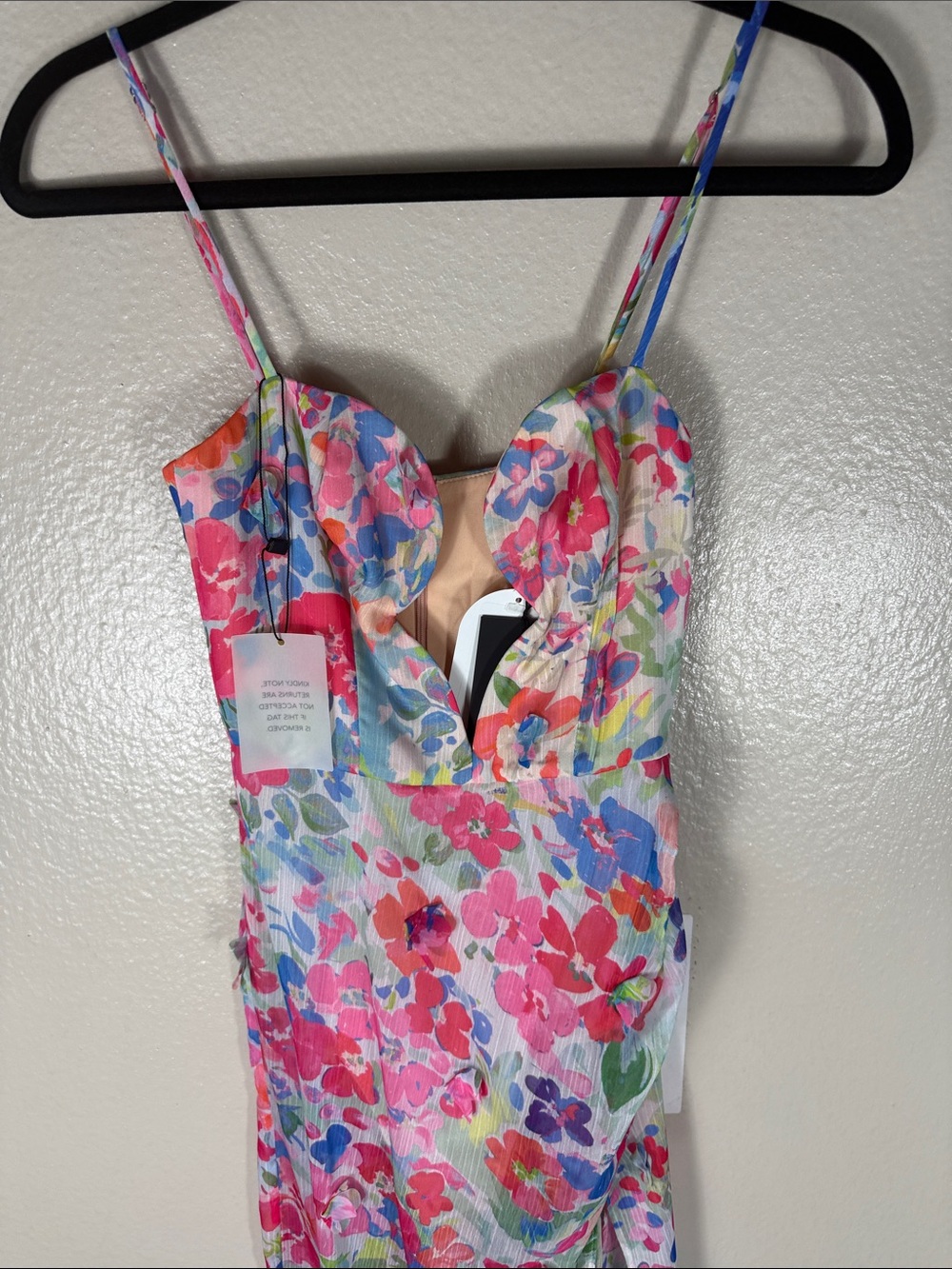 NBD Idres Maxi Dress in Floral Multi - Picture 6 of 8